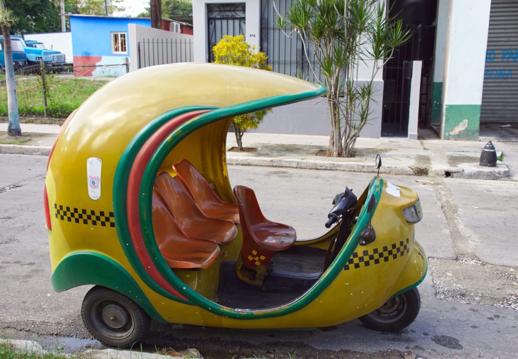 A different type of taxi.