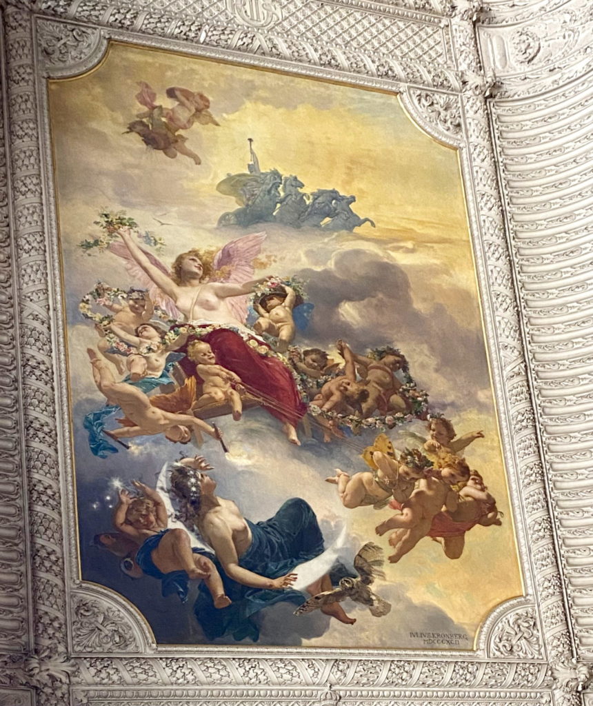 Even more ceiling art.